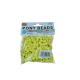 PLASTIC PONY BEADS PKT - YELLOW CA.220 PCS