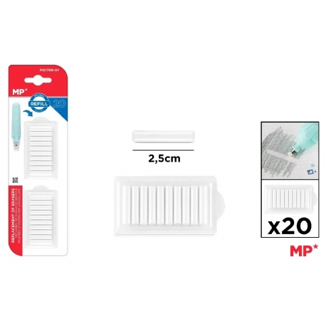 REPLACEMENT ERASER TIPS FOR AUTOMATIC ERASER