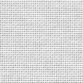 AIDA 8 COUNT 60CM WIDTH  - WHITE - BY THE METER