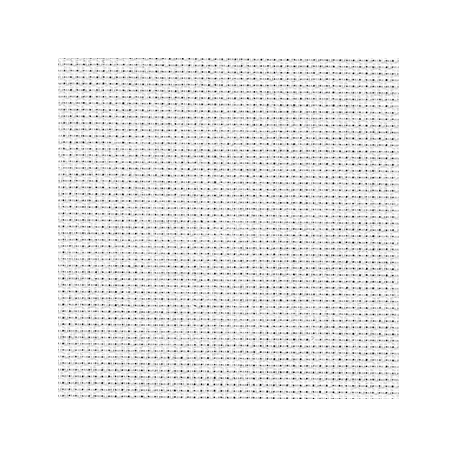 PEARL AIDA 11 COUNT 85CM WIDTH - WHITE - BY THE METER