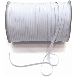 5MM ELASTIC WHITE BY THE METER