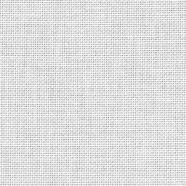 FINE AIDA FABRIC 18 COUNT 110CM WIDTH - WHITE - BY THE METER