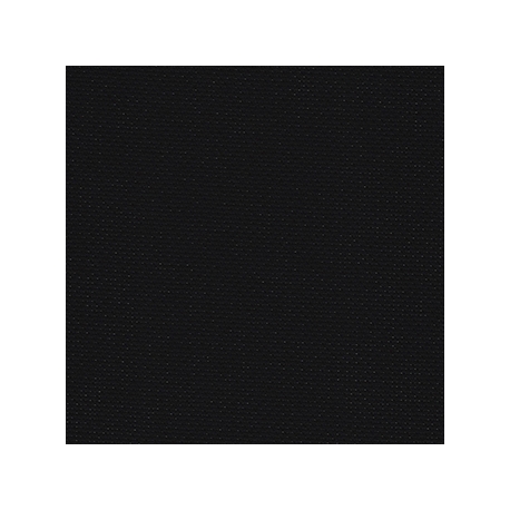 FINE AIDA FABRIC 18 COUNT 110CM WIDTH - BLACK - BY THE METER