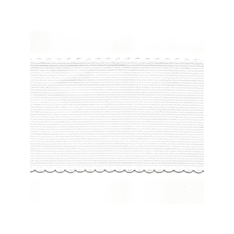 AIDA BAND 3CM 14 COUNT - WHITE - BY THE METER