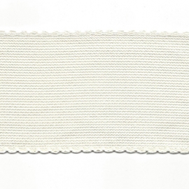 AIDA BAND 10CM 14 COUNT - ECRU/GREY TRIM - BY THE METER