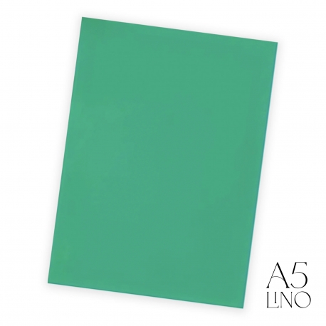 LINO PLATE A3 GREEN