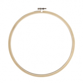 EMBROIDERY HOOP BAMBOO - 23CM