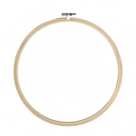EMBROIDERY HOOP BAMBOO - 33CM