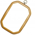 RECTANGLE PLASTIC EMBROIDERY HOOP 18 X 26CM