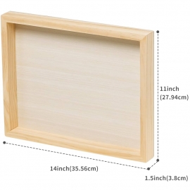 WOODEN BOARD 9" X 12"
