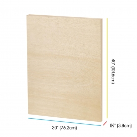 WOODEN BOARD 9" X 12"