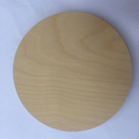 ROUND WOODEN PANEL 50CM DIAM X 2.3CM