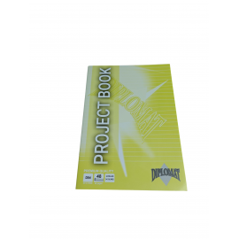 DIPLOMAT PROJCET BOOK 48 PAGES 24 RULED 24 COLOURED