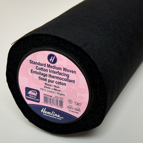 Hemline - Iron On Patches - White 