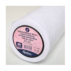 Hemline - Iron On Patches - White 