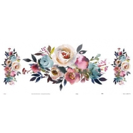 ROLL RICE DECOUPAGE WHITE WFCR-019 30 X 68