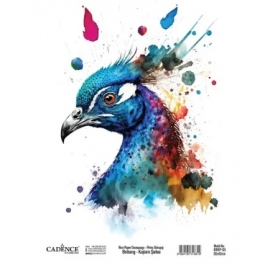 BIRD`S SONG RICE DECOUPAGE PAPER BRRP-05 30 X 42CM