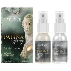 PATINA SPRAY PAINT SET 2  50ML + 50ML - DARK GREEN