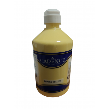 STUDENT ACRYLIC 500ML - NAPLES YELLOW