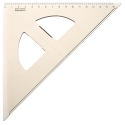 SET SQUARE 45/177 TRANSPARENT