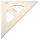 SET SQUARE 45/177 TRANSPARENT