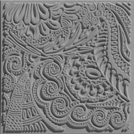 CERNIT TEXTURE MOULD 9 X 9CM - MOMENTS