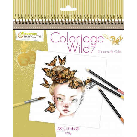 COLOURING BOOK WILD 7