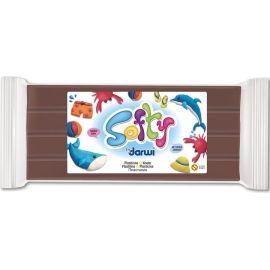 SOFTY CLAY 500 GRM - BROWN