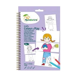 MELI-MELO FASHION COLOURING BOOK