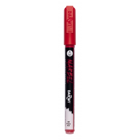 MARBEL ACRYLIC MARKER 0.7MM - POPPY RED