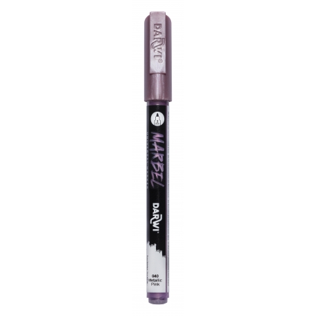 MARBEL ACRYLIC MARKER 2MM - METALLIC PINK