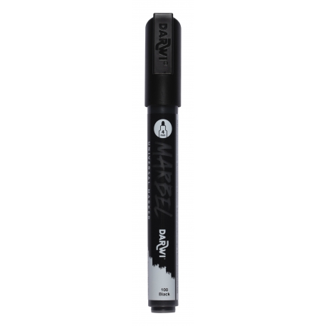 MARBEL ACRYLIC MARKER 4MM - BLACK