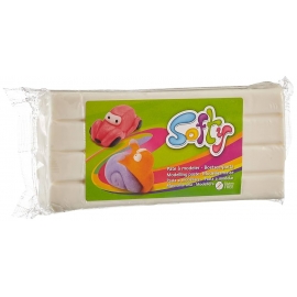 SUPER SOFTY MODELLING CLAY - WHITE - 350G