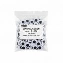 MEYCO WIGGLY EYES 14MM ROUND - 100 PC BAG