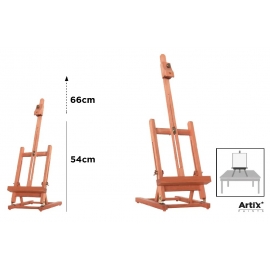 WOODEN TABLETOP EASEL 20 x 24 x 54 cm (66CM)