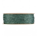 SHINING CORD 1MM - EMERALD GREEN BY THE METER
