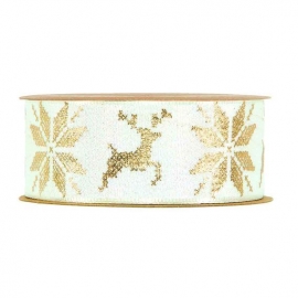 SATIN RIBBON 3MM - RED BY THE METER