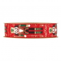 SATIN RIBBON 3MM - RED BY THE METER