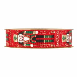 SATIN RIBBON 3MM - RED BY THE METER