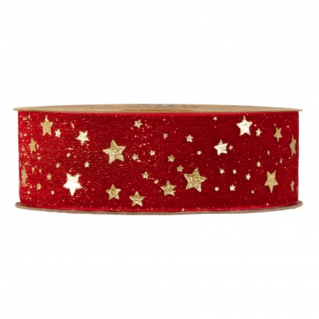 SATIN RIBBON 3MM - RED BY THE METER