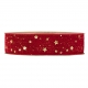 SATIN RIBBON 3MM - RED BY THE METER