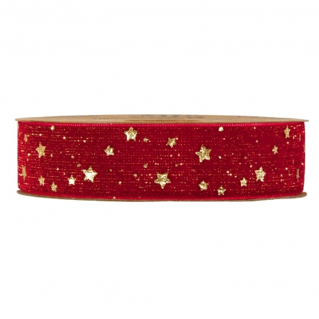 SATIN RIBBON 3MM - RED BY THE METER