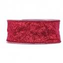 SATIN RIBBON 3MM - RED BY THE METER