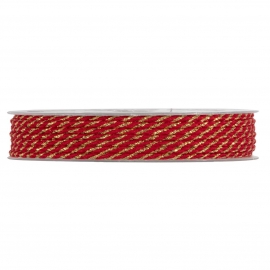 SATIN RIBBON 3MM - RED BY THE METER