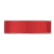 RIBBON GROSS GRAIN 25MM - RED BY THE METER