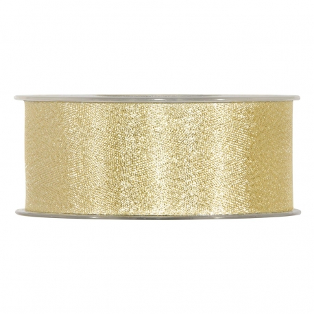 FABULOUS RIBBON 40MM - GOLD BY THE METER