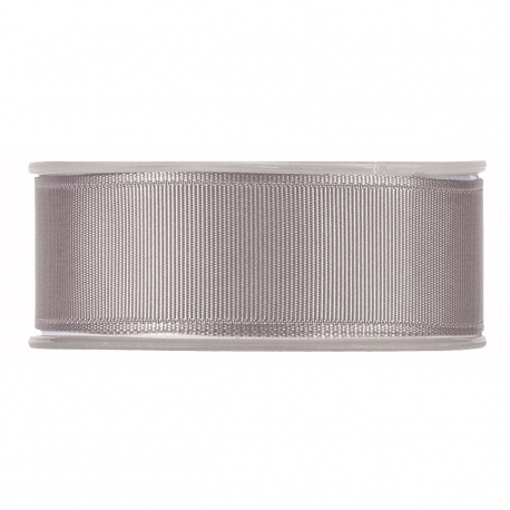 GROSS GRAIN RIBBON 38MM - BLUE BY THE METER