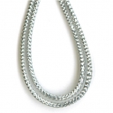 LAME CORD 1.5MM - SILVER BY THE METER