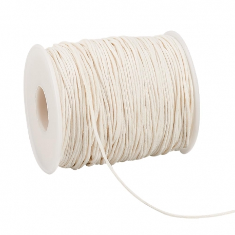 COTTON CORD 1MM BROWN BY THE METER