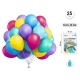 BALLOONS 25PCS 2.8G 30CM ASSTD